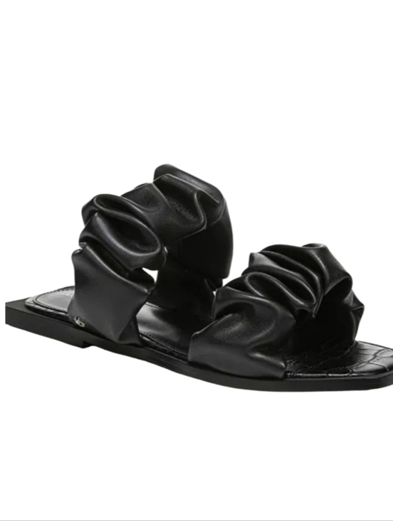 Circus by Sam Edelman Shoes - NEW! CIRCUS BY SAM EDELMAN Iggy Ruched Flat Slide Sandals 10.